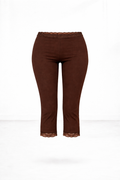 Skulpt brown capris