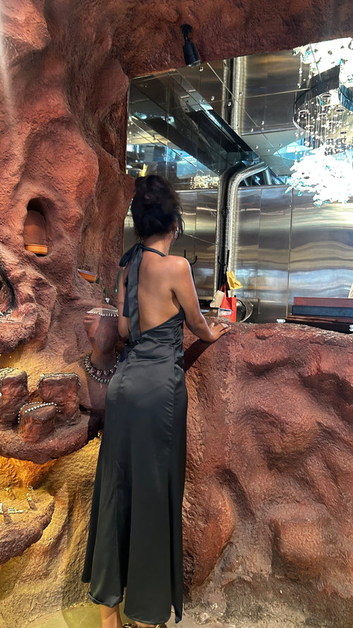 Sleeveless Backless Dress